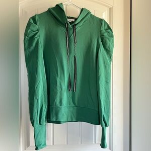 Evereve Myla Kelly green hoodie size M